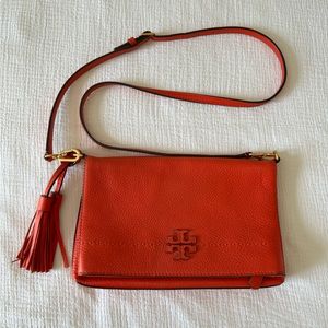 Tory Burch Leather Shoulder Bag/CrossbodyClutch